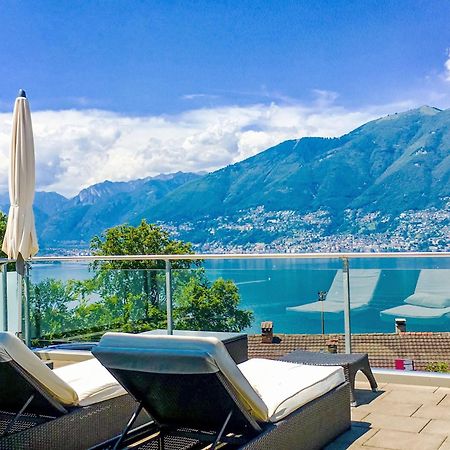 Apartment Vista Lago Maggiore 1-Floor Left By Interhome Gambarogno Dış mekan fotoğraf