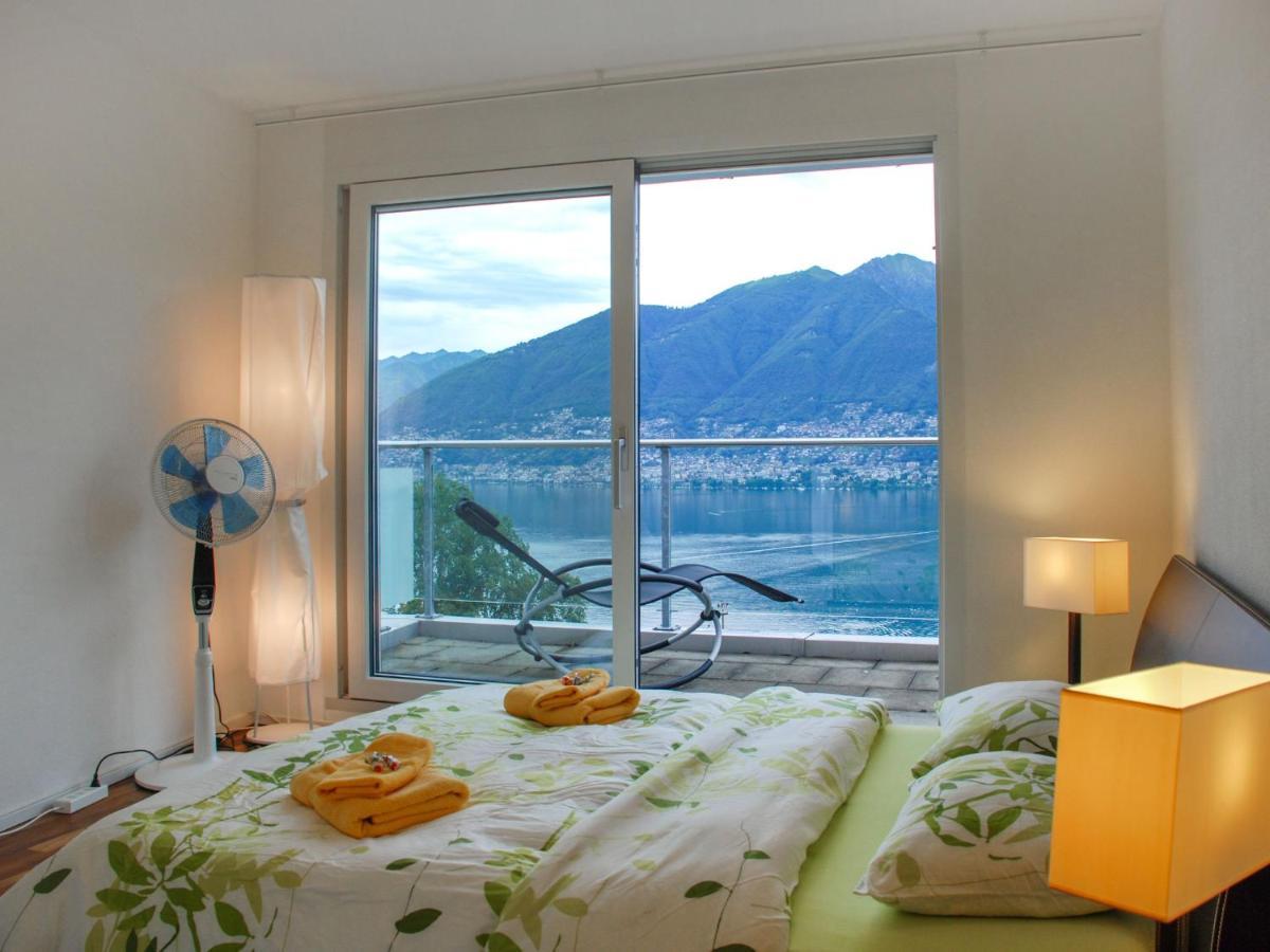 Apartment Vista Lago Maggiore 1-Floor Left By Interhome Gambarogno Dış mekan fotoğraf