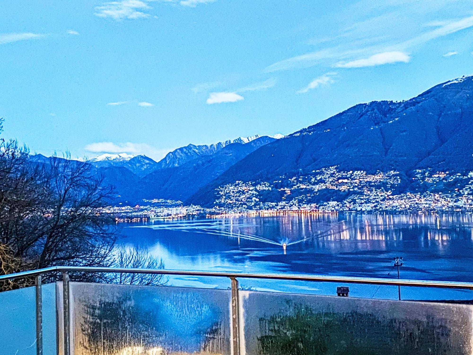 Apartment Vista Lago Maggiore 1-Floor Left By Interhome Gambarogno Dış mekan fotoğraf