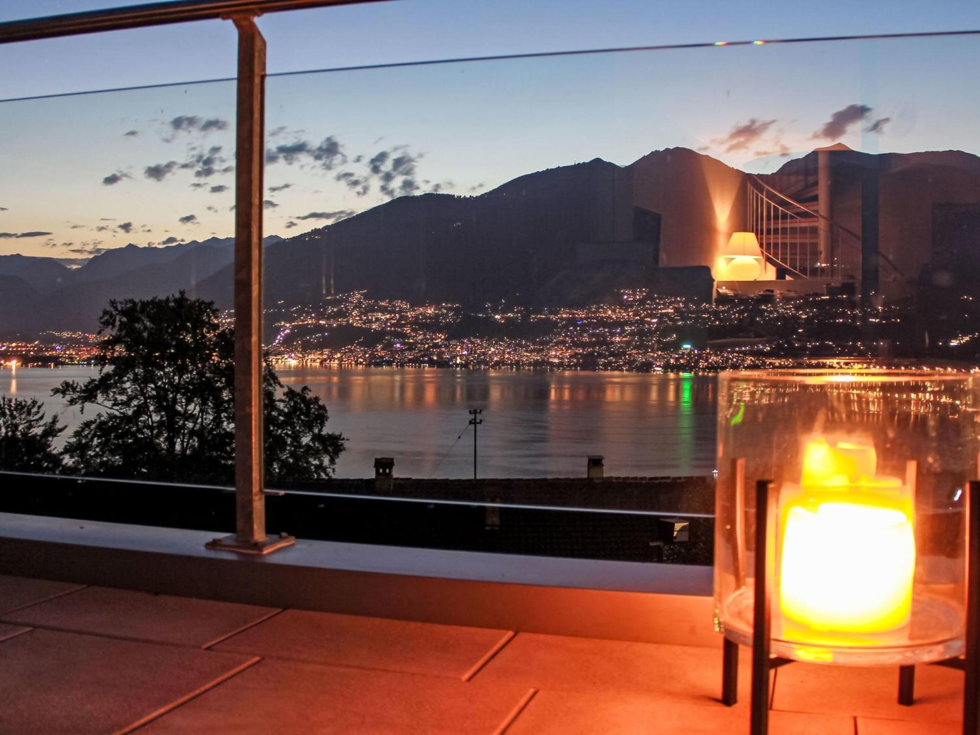 Apartment Vista Lago Maggiore 1-Floor Left By Interhome Gambarogno Dış mekan fotoğraf