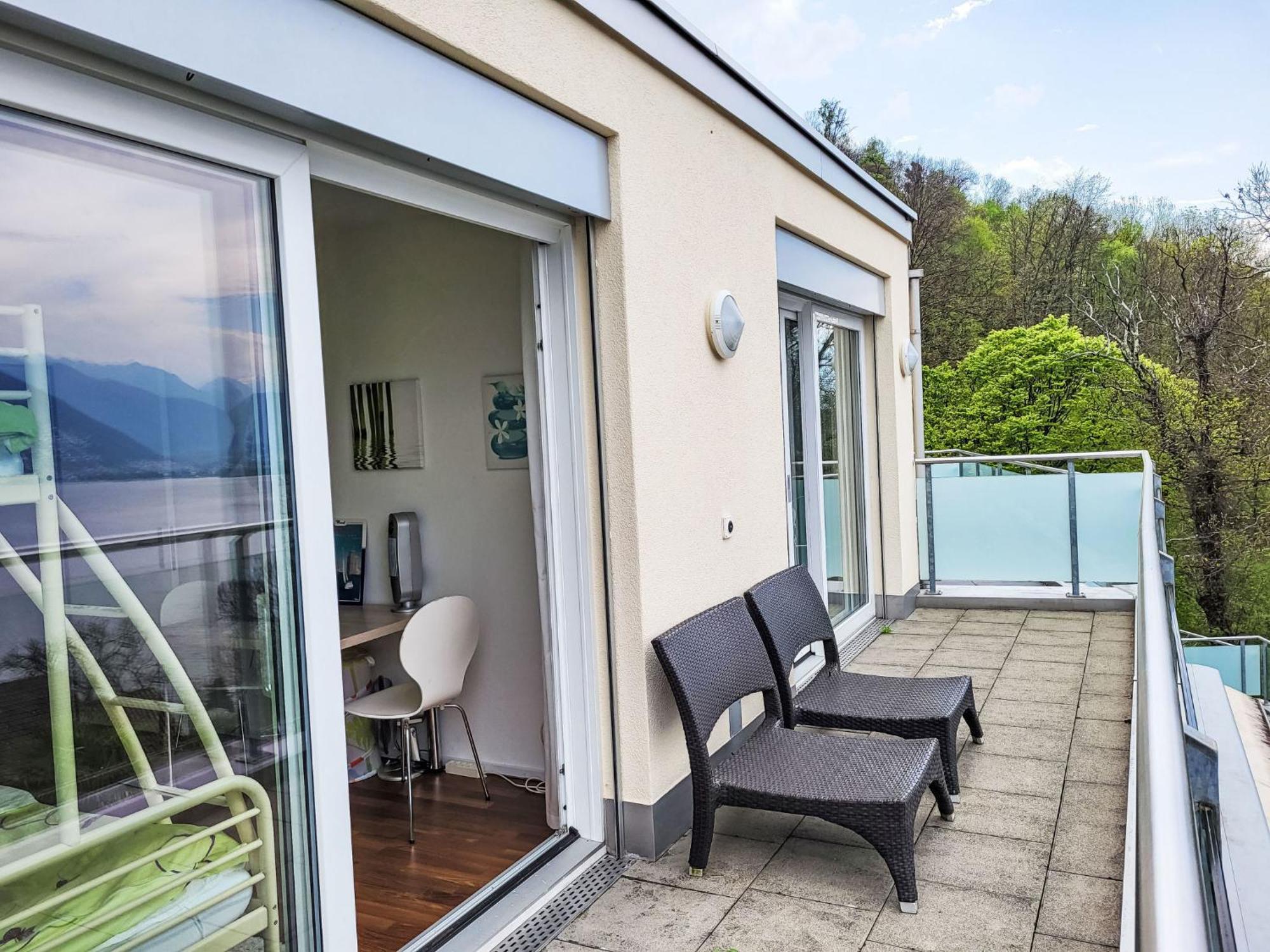 Apartment Vista Lago Maggiore 1-Floor Left By Interhome Gambarogno Dış mekan fotoğraf
