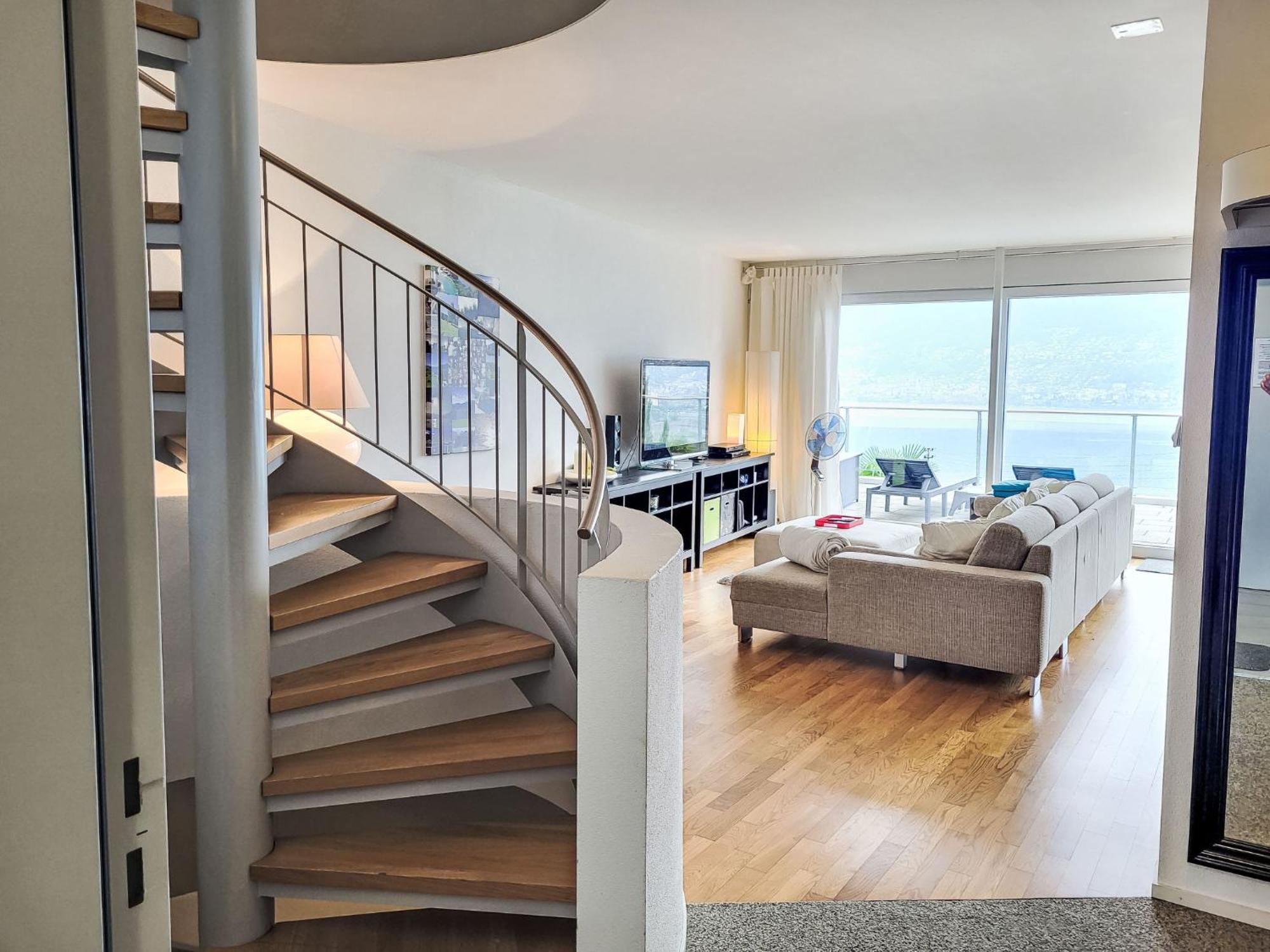 Apartment Vista Lago Maggiore 1-Floor Left By Interhome Gambarogno Dış mekan fotoğraf