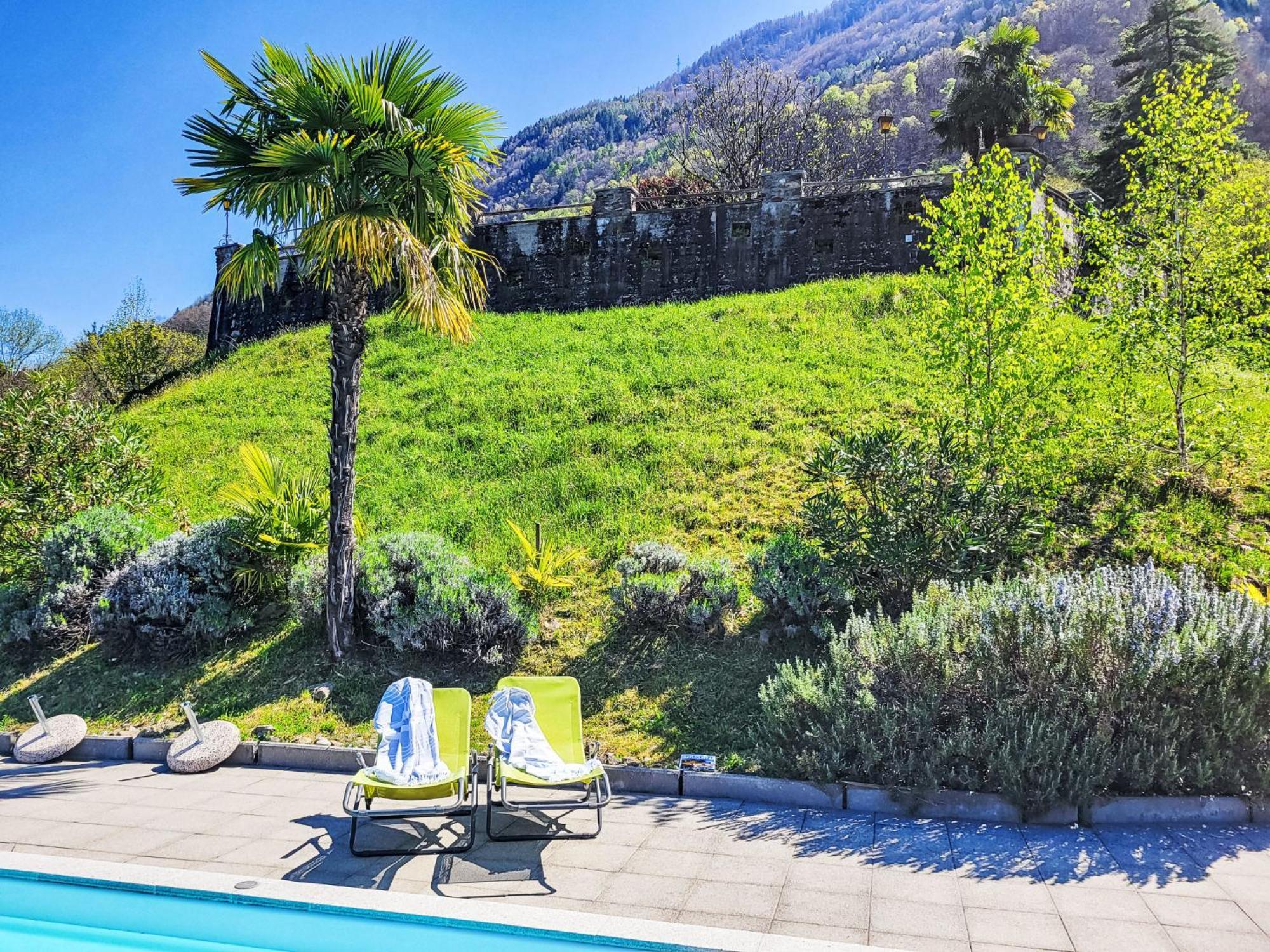Apartment Vista Lago Maggiore 1-Floor Left By Interhome Gambarogno Dış mekan fotoğraf