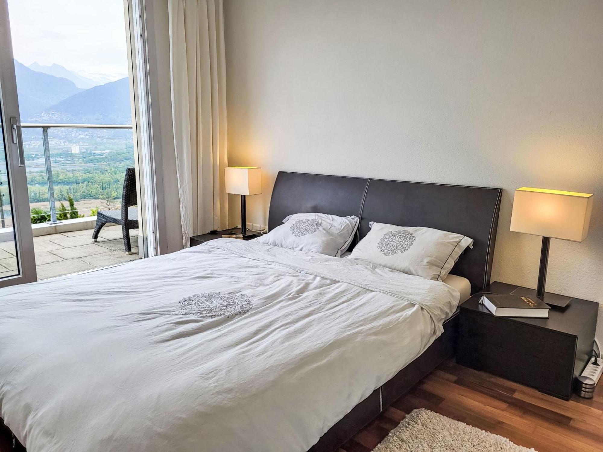 Apartment Vista Lago Maggiore 1-Floor Left By Interhome Gambarogno Dış mekan fotoğraf